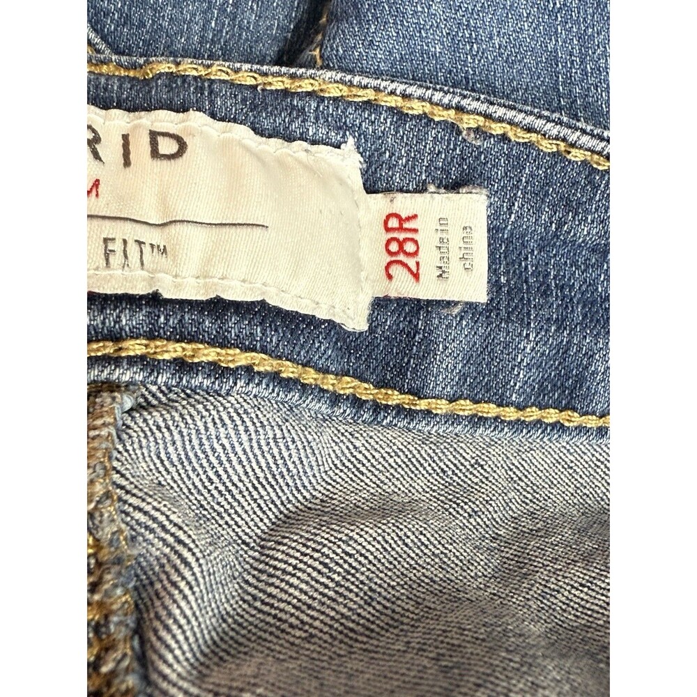 Torrid Womens Blue Denim Stretch Ankle Jeans Size 28R - Picture 9 of 11
